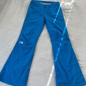 The North Face Women's Sally Snowboard Ski Pant bright blue